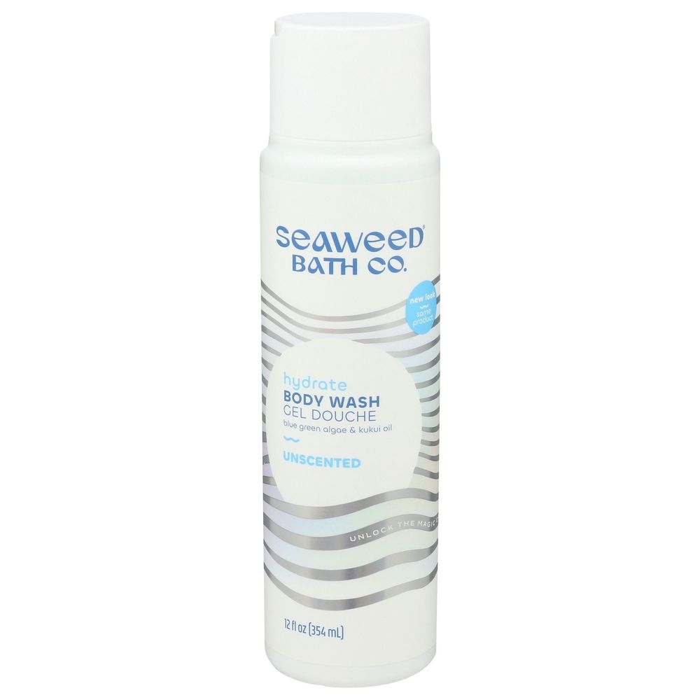 Seaweed Bath Unscented Hydrate Body Wash, 12 Fluid Ounce