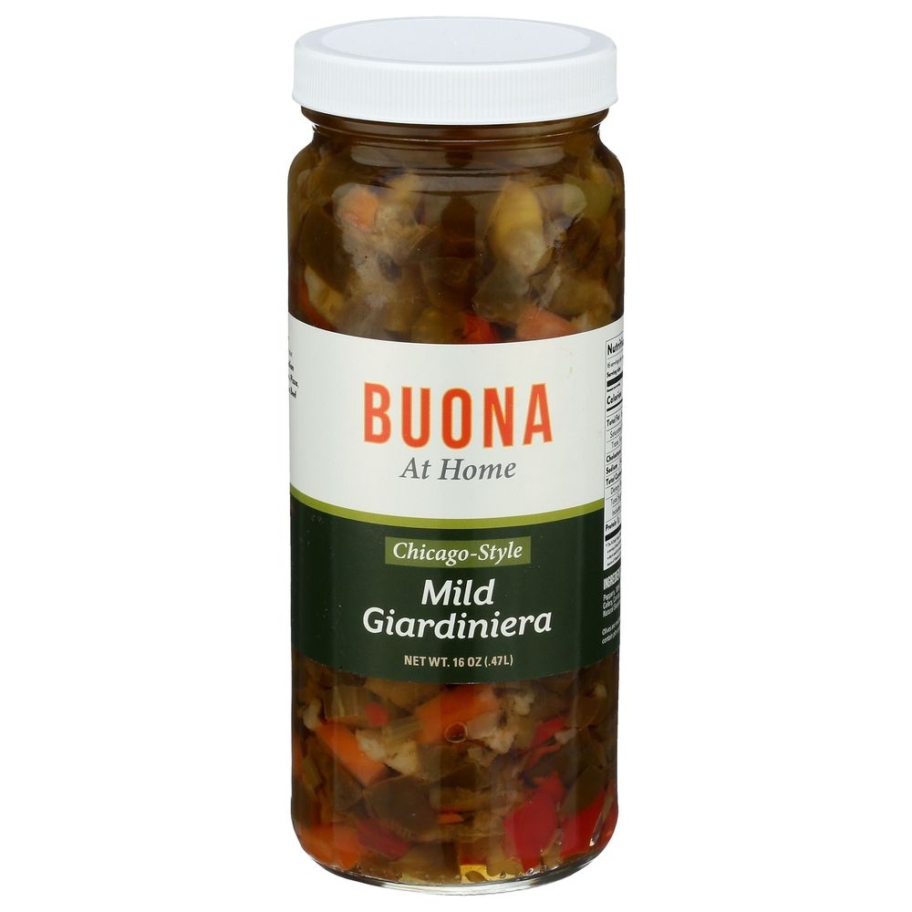 Buona Chicago Style Mild Giardiniera, 16 Ounce -- 12 per case