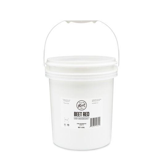 Cleveland Kraut Beet Red Sauerkraut, 5 Gallon