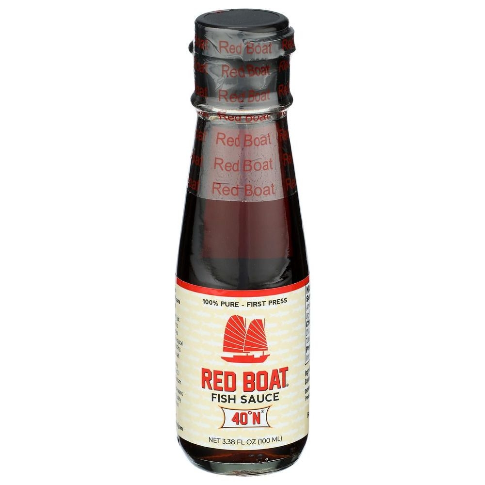 Red Boat 40 N Fish Sauce, 3.38 Fluid Ounce -- 6 per case