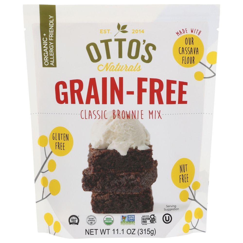 Ottos Organic Naturals Classic Brownie Mix, 11 Ounce -- 6 per case