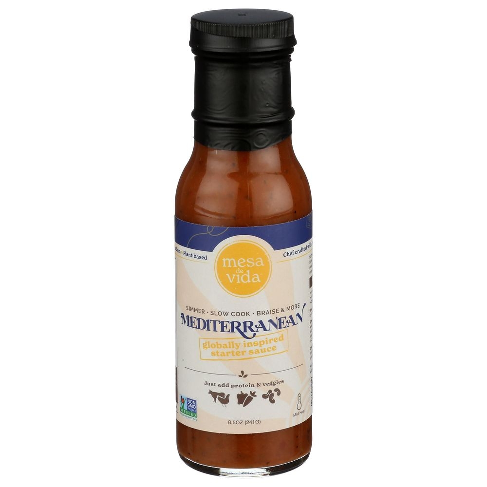 Mesa De Vida Mediterranean Inspired Flavor Starter Sauce, 8.5 Fluid Ounce -- 6 per case