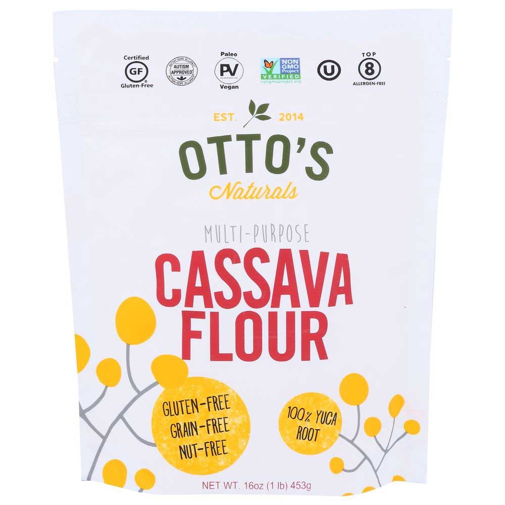 Ottos Naturals Multi Purpose Cassava Flour, 1 Pound -- 4 per case