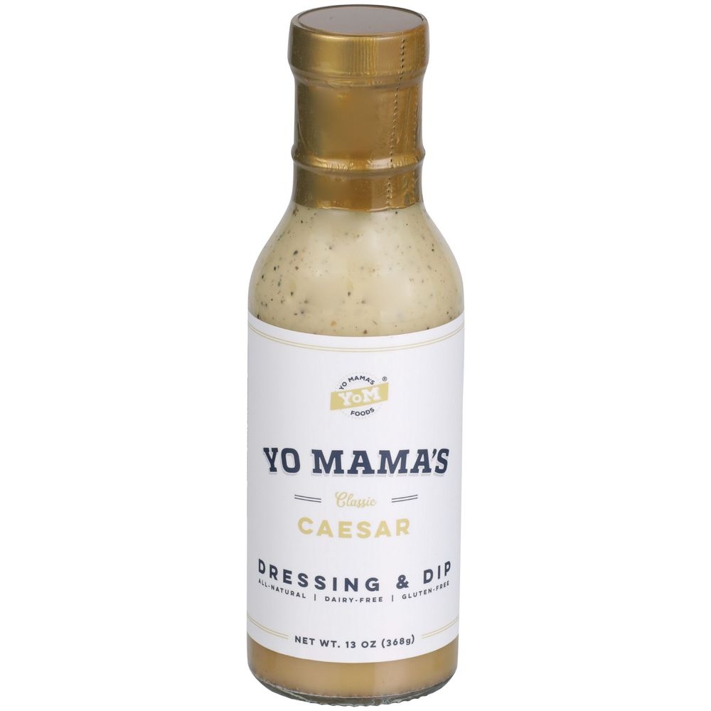 Yo Mamas Foods Classic Caesar Dressing and Marinade, 13 Ounce -- 6 per case