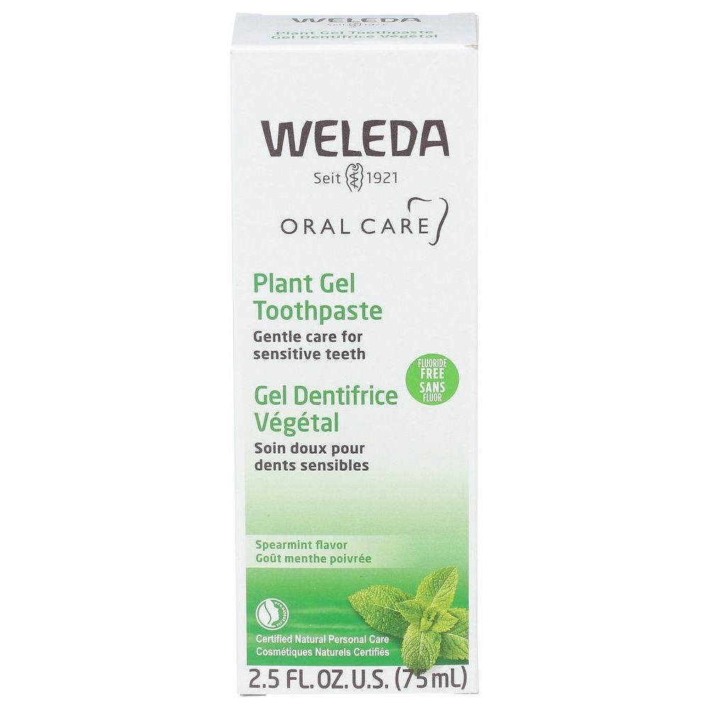 Weleda Plant Gel Toothpaste, 2.5 Fluid Ounce