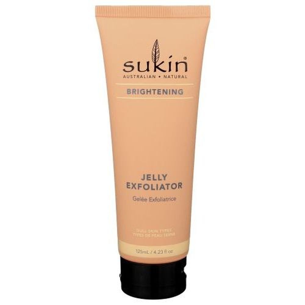 Sukin Brightening Jelly Exfoliator, 4.23 Fluid Ounce