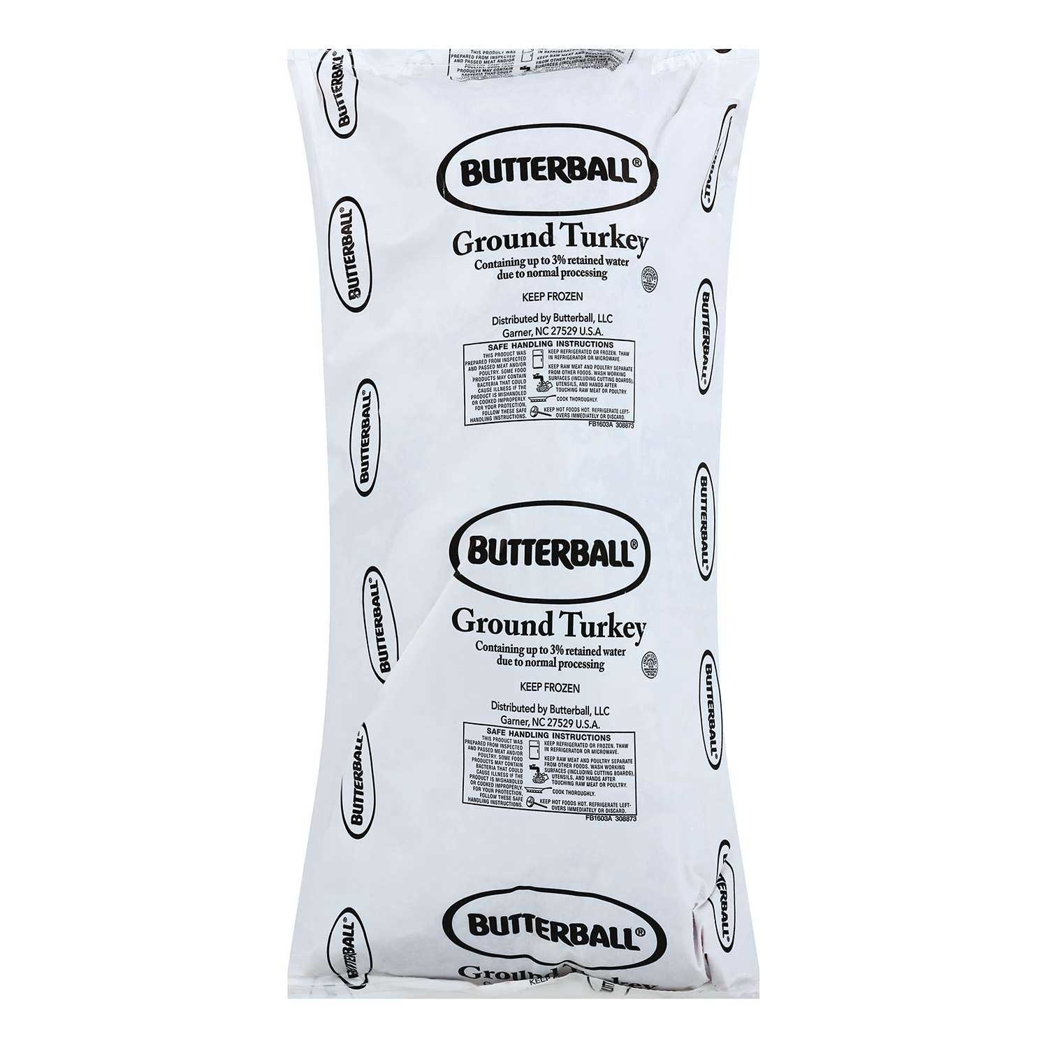 Butterball Coarse Ground Turkey, 10 Pound -- 2 per case.