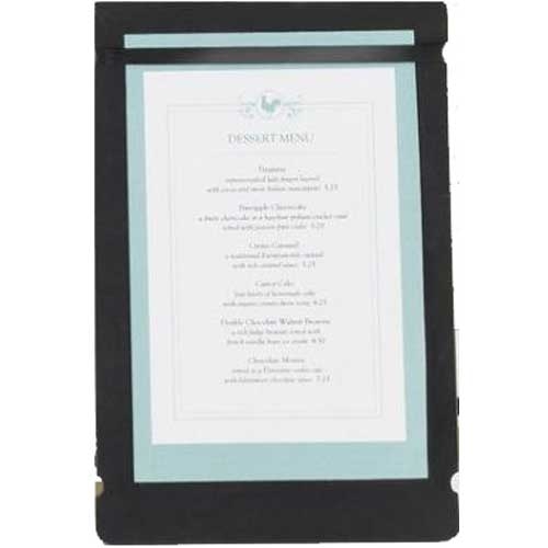 Cal-Mil Durable Black Menu Board, 4 x 11 inch