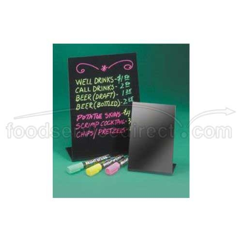 CalMil Black Write-on Easel Board , 8 1/2 x 11 inch
