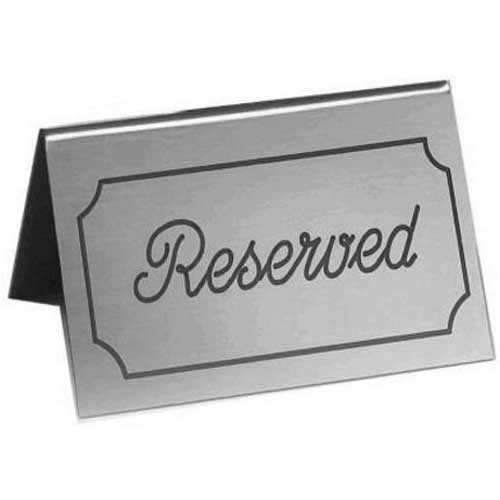 Cal Mil Silver with Black Engraved Message Tent, 5 x 1 x 3 inch