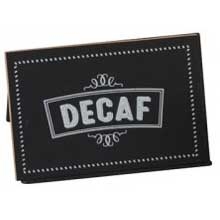 Cal Mil Decaf Chalkboard Write On Tent, 3 x 2 x 2 inch