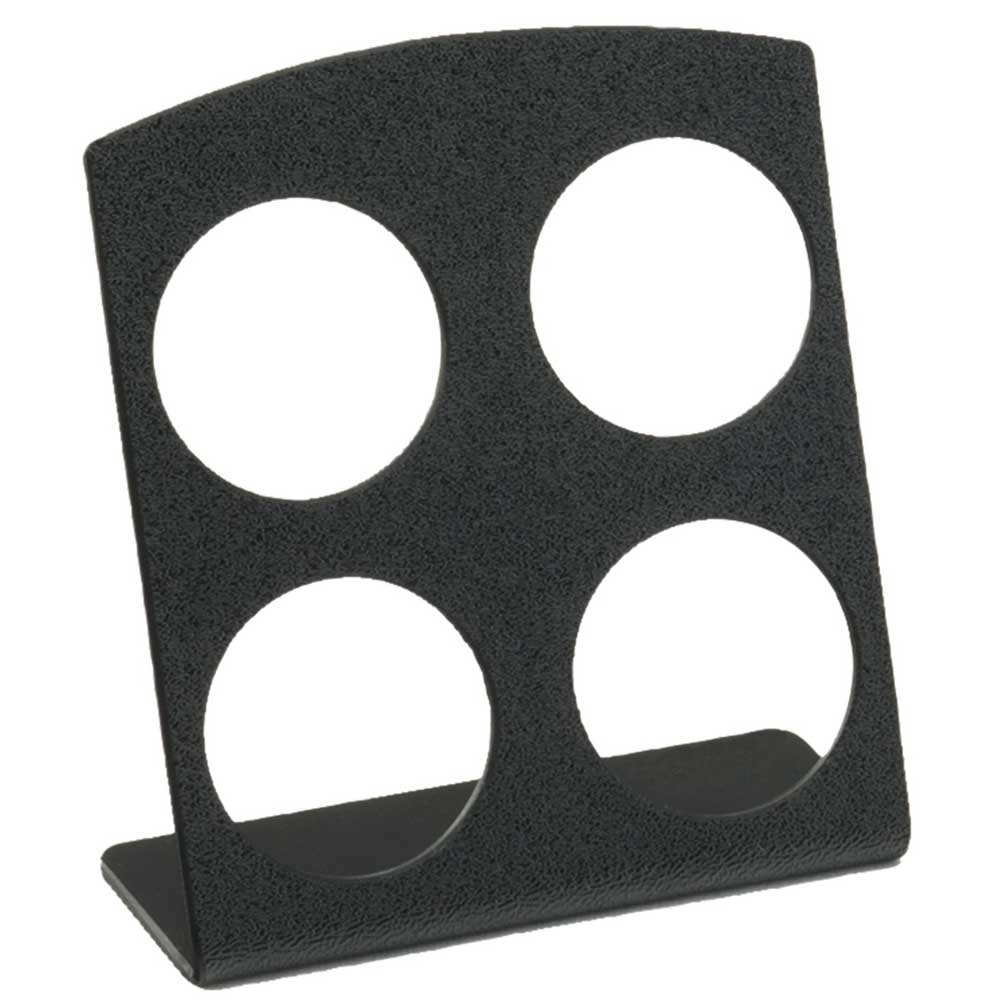 Cal Mil Black 4 Hole K Cup Holder, 4.5 x 2 x 5.25 inch
