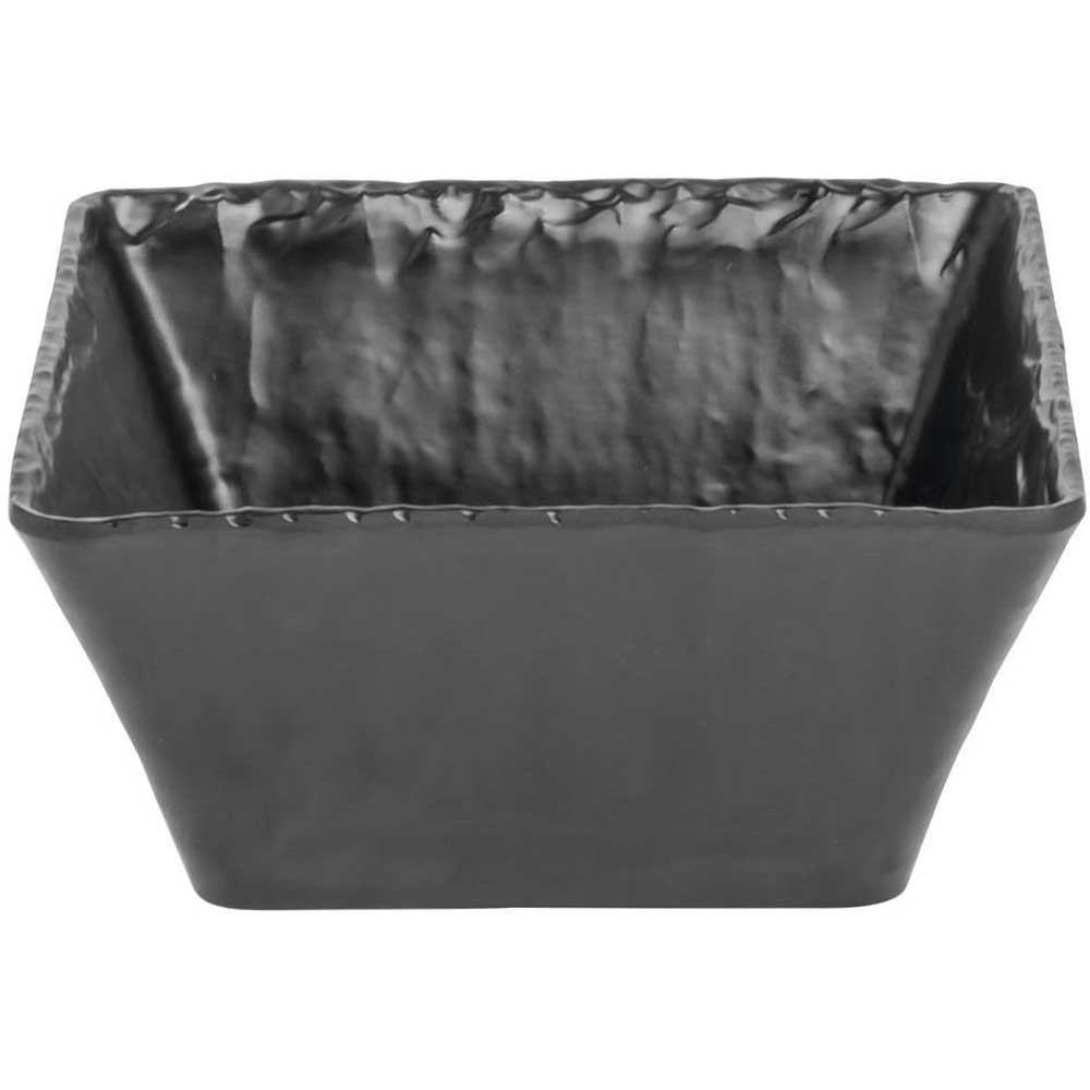 Cal Mil Melamine Faux Slate Square Bowl, 8 x 8 x 3.75 inch