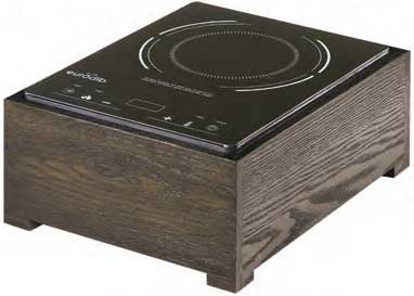 Cal Mil Cinderwood Induction Cooker, 15.5 x 12.5 x 7 inch.