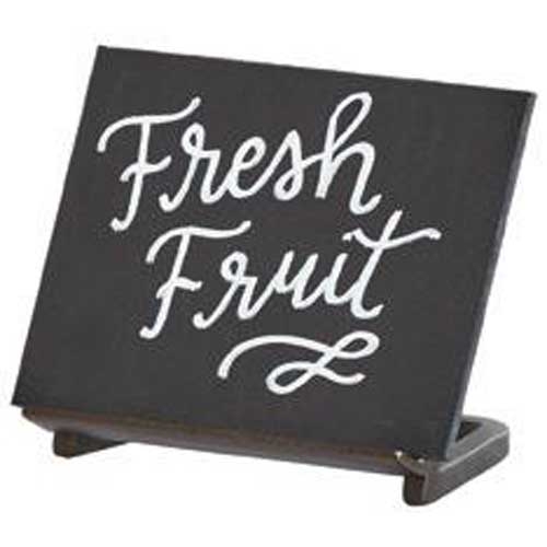 Cal Mil Sierra Bronze Chalkboard Sign, 4 x 3 x 3.25 inch