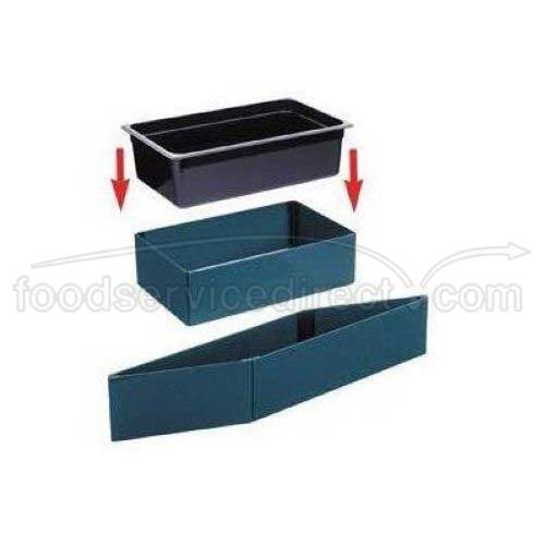 CalMil Clear Polycarbonate Deep Food Pan, 18 x 26 x 6 inch