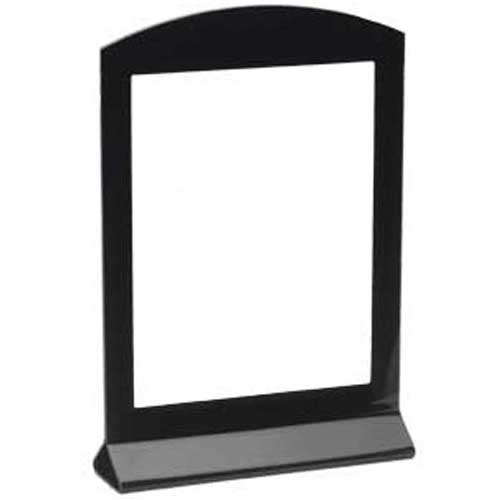 Cal Mil Black Classic Acrylic Arched Card Holder, 8.5 x 1 x 11 inch