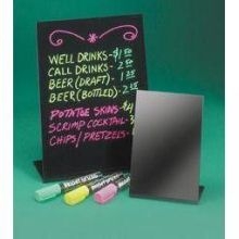 CalMil Black Write-on Easel Board, 5 x 7 inch