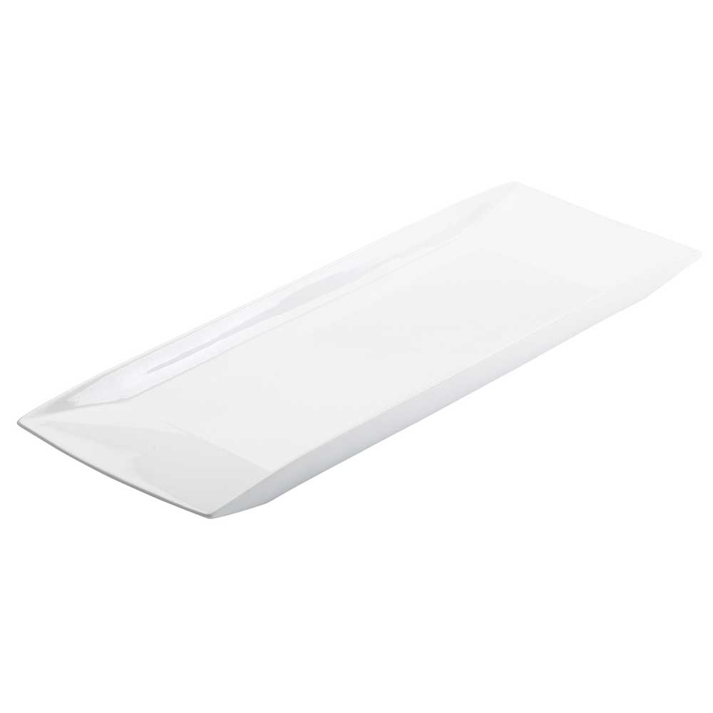 Cal Mil White Porcelain Large Platter, 23 x 7 x 1 inch