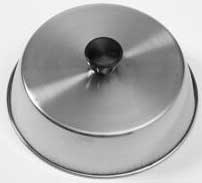 American Metalcraft Round Stainless Basting Cover, 6 1/2 x 2 inch