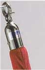 Aarco Form-A-Line (TM) Satin Hardware Style Red Velour Rope, 5 Feet