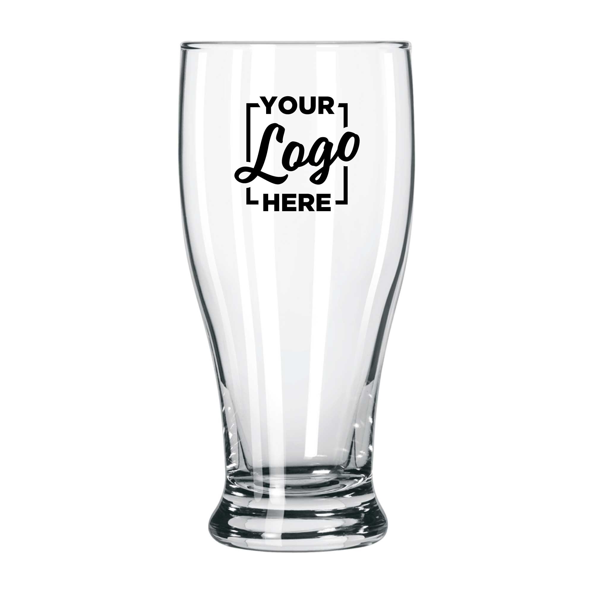 Libbey L194 Pub Glass, 16 Ounce Capacity With Custom Logo -- 144 per case