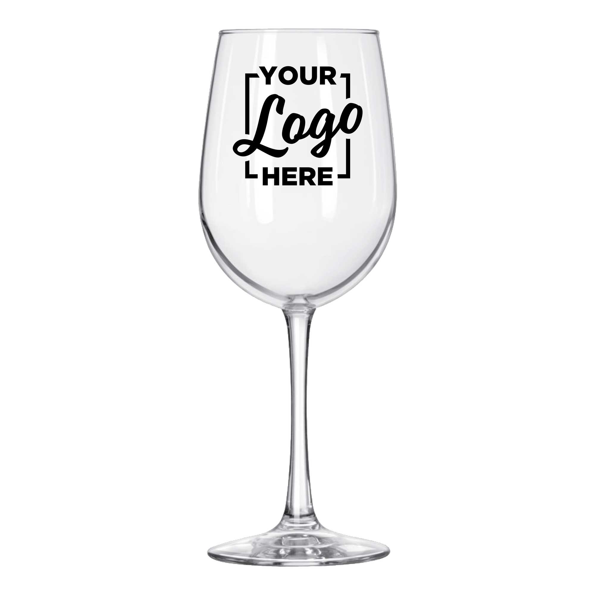 Libbey L7510 Vina Tall Wine Glass, 16 Ounce Capacity With Custom Logo -- 144 per case