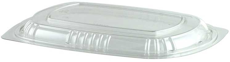 Anchor Packaging MicroRaves Polypropylene Clear Vented Microwavable Dome Lid Only -- 250 per case