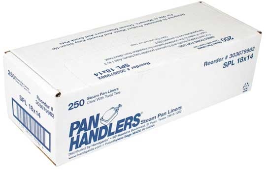 Bunzl Clear Insert Liner Bag, 18 x 14 inch -- 250 per case