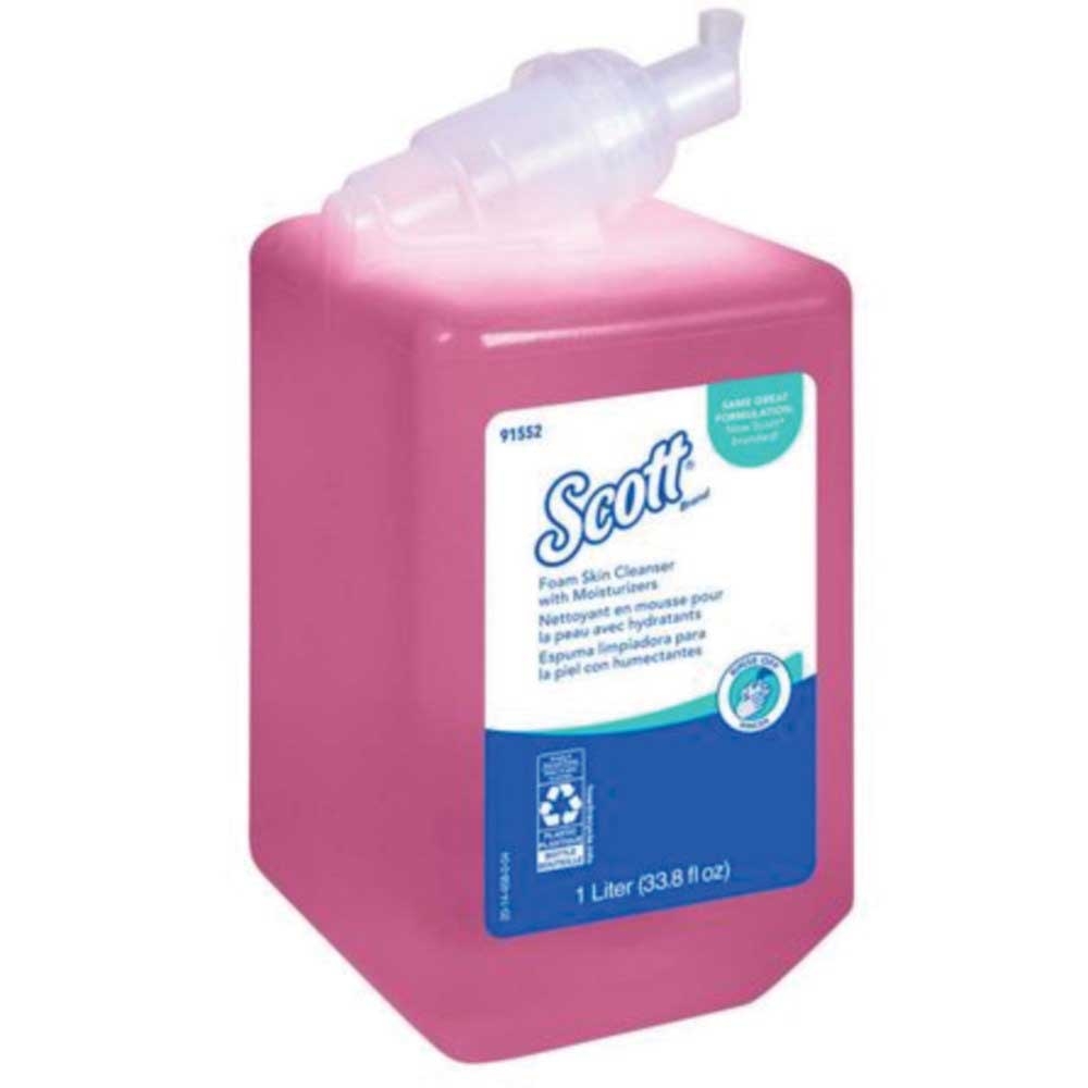 Scott Pink Liquid Foam Soap, 1 Liter -- 6 per case