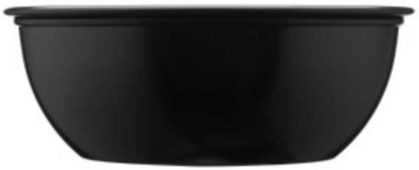 Solo Polystyrene Black Sauce and Sides Container, 3.5 Ounce -- 2500 per case