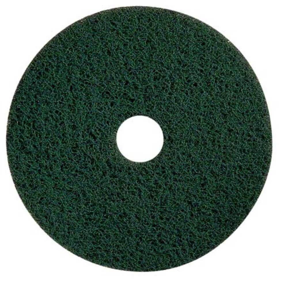 ACS Industries Green Stripping Pad, 14 inch -- 5 per case