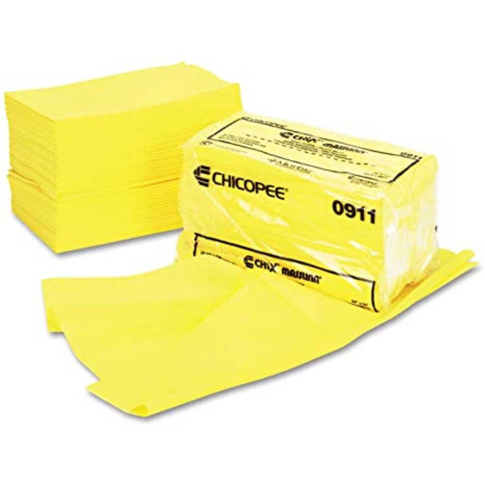 Chicopee Yellow Microban Dust Cloth, 24 x 24 inch -- 100 per case