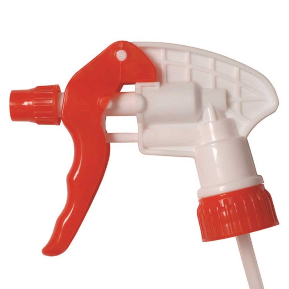 Continental Commercial Spray-Pro Red/White Plastic Trigger Sprayer, 8.25 inch Length -- 200 per case