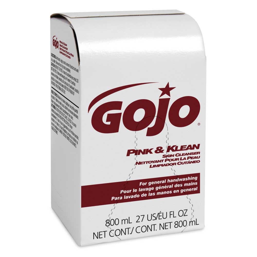 Gojo Pink and Klean Skin Cleanser, 800 Milliliter -- 12 per case
