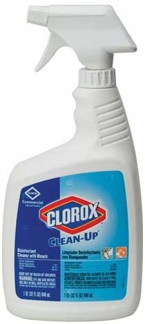 Cloroxpro Clean Up Disinfectant Cleaner With Bleach, 32 Ounce -- 9 Per Case