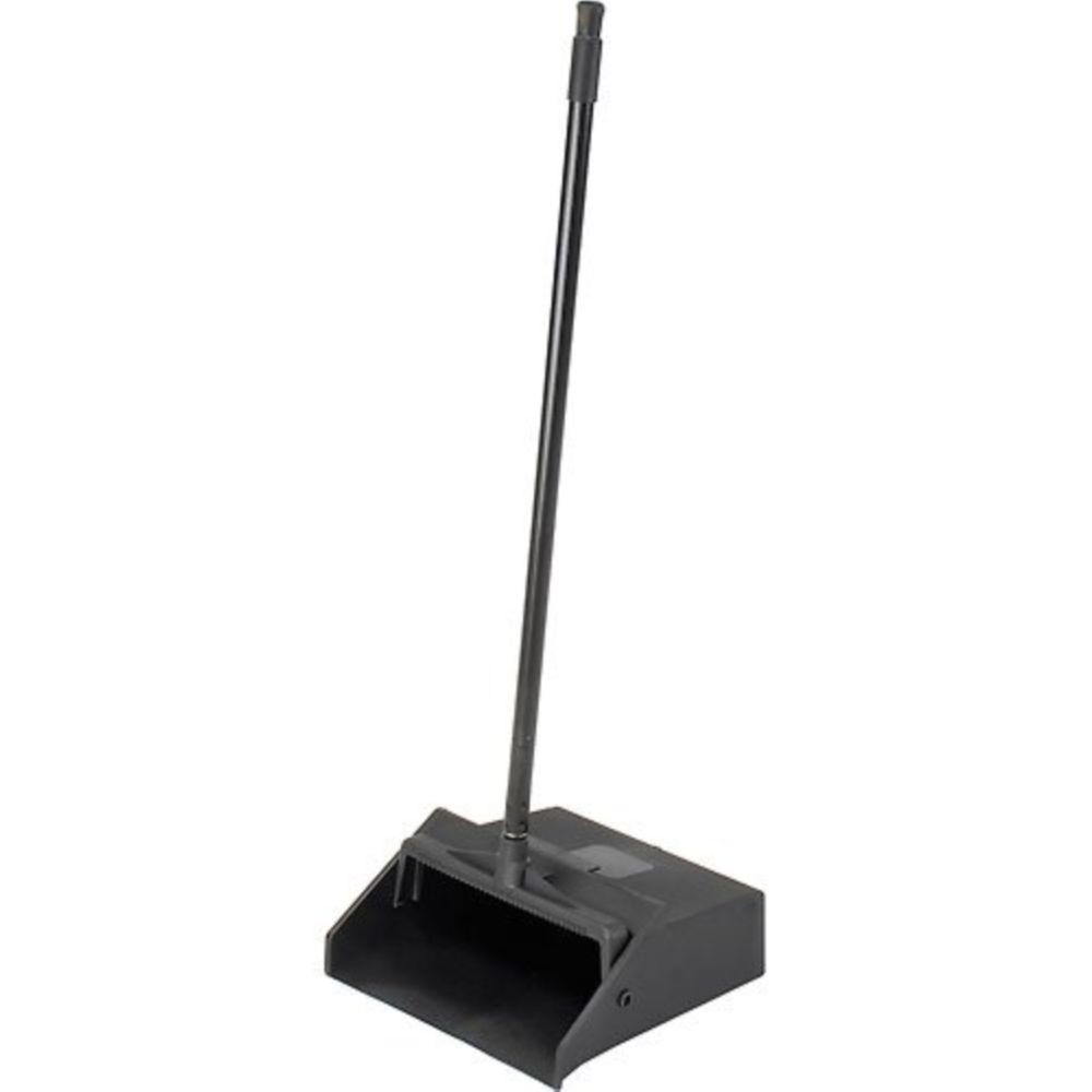 Prime Source Plastic Upright Lobby Dust Pan with Aluminum Handle, 32 inch -- 6 per case
