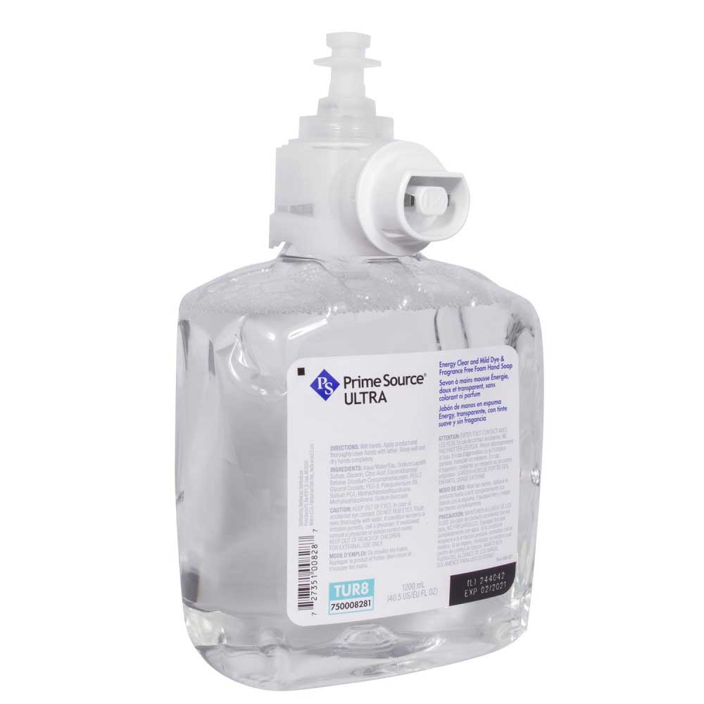 Prime Source Ultra Clear and Mild Dye Free Hand Soap, 1.2 Liter -- 2 per case