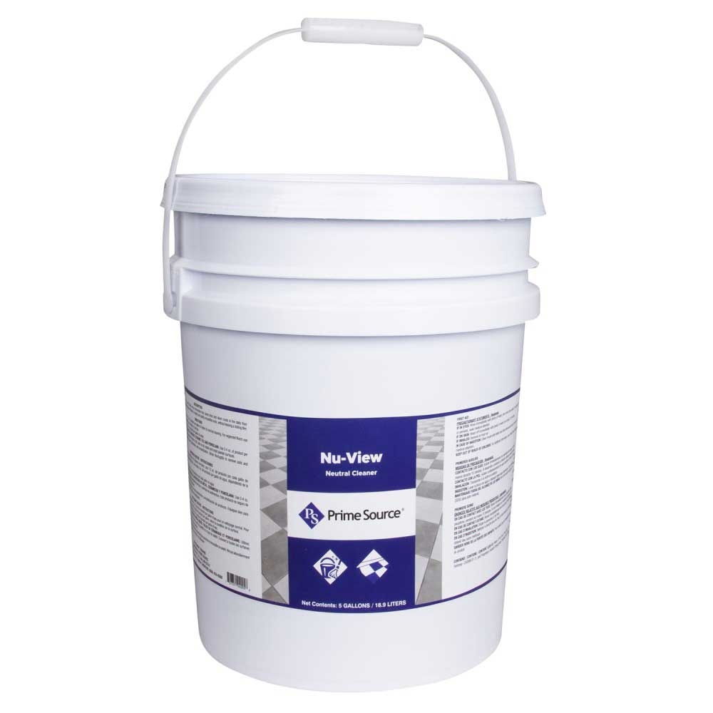 Prime Source Nu-View Neutral Cleaner, 5 Gallon