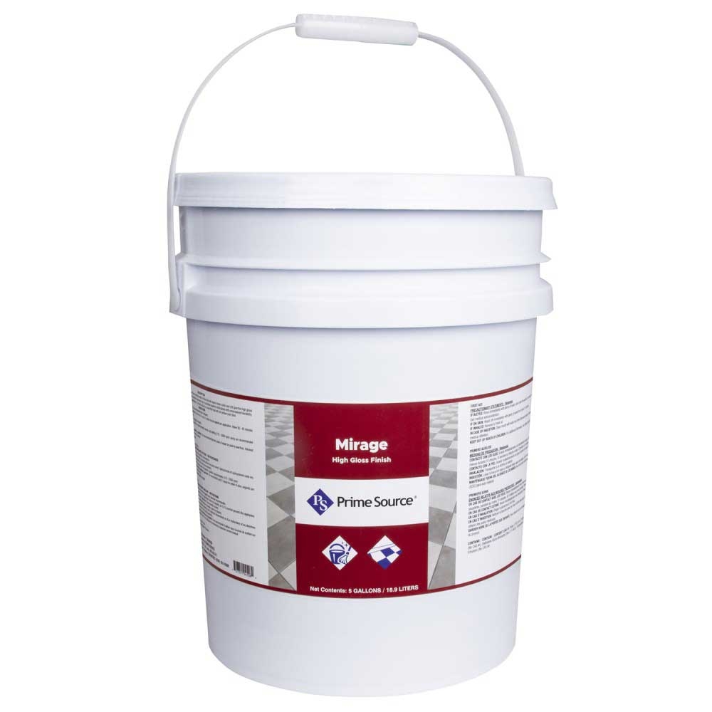 Prime Source 25 Percent Solids Mirage Floor Finish, 5 Gallon