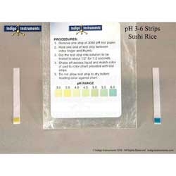 Indigo 3-6 Ph Test Strip, 1.8 X 0.3 Inch, 50 Per Pack