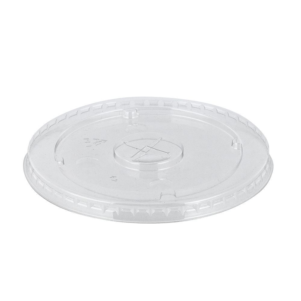 EcoSystems PETE Straw Slot Lid for 12-24 Ounce Cup -- 1000 per case.