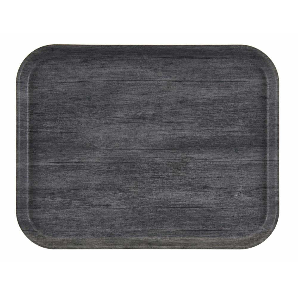 Cambro Decor Series Charcoal Gray Camtray with Textured Surface, 14 x 18 inch -- 12 per case