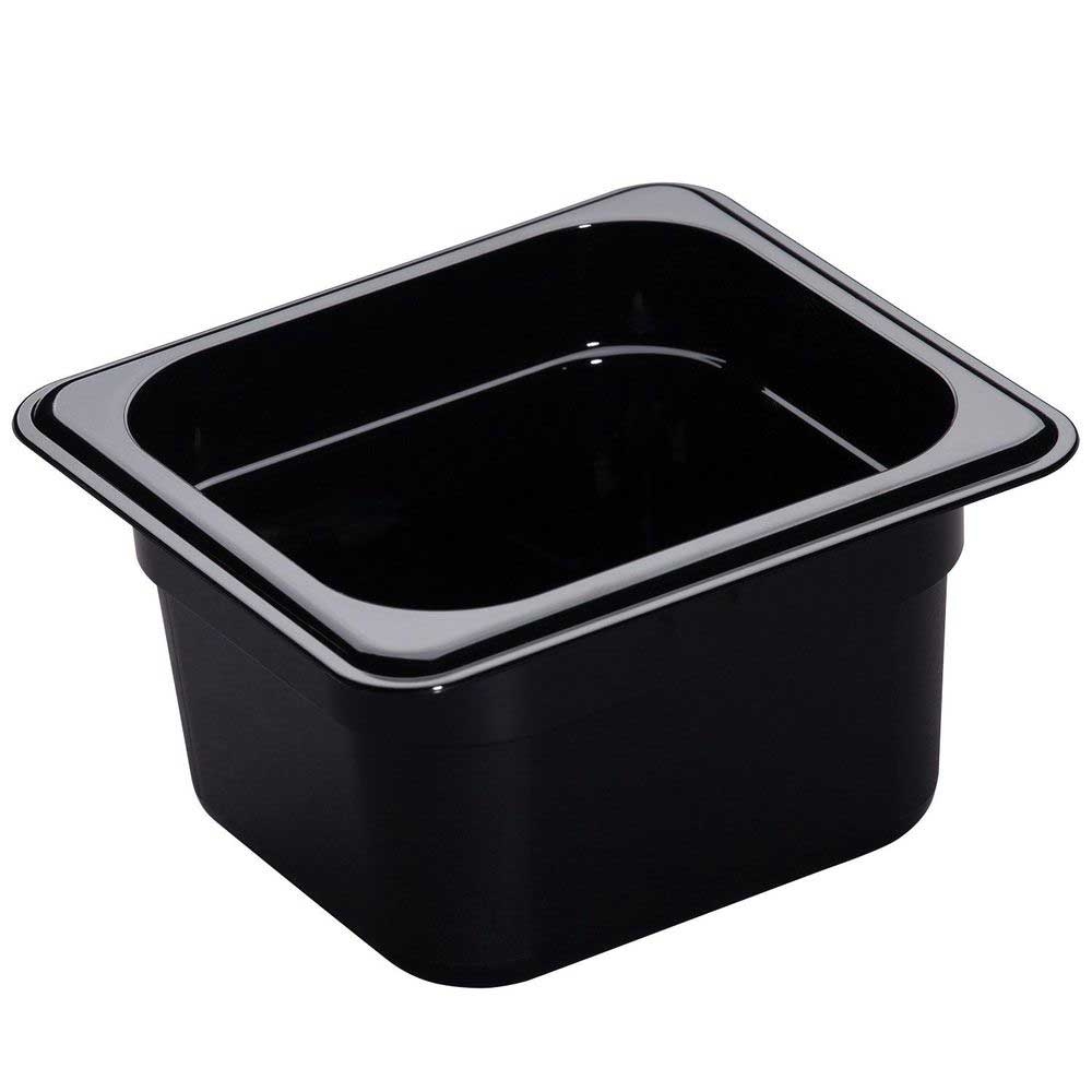 Cambro H-pan Black Gn 1/1 Full Size 20.6 Quart High Heat Food Pan, 20 7/8 X 12 3/4 X 6 Inch -- 6 Per Case