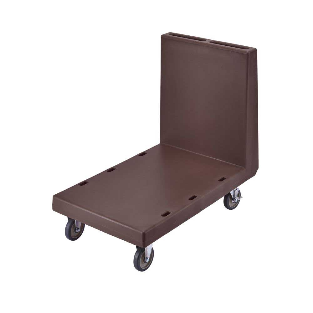 Cambro Black 4-Compartment Cutlery Cambox, 11 3/8 x 20 7/16 x 3 3/4 inch -- 12 per case