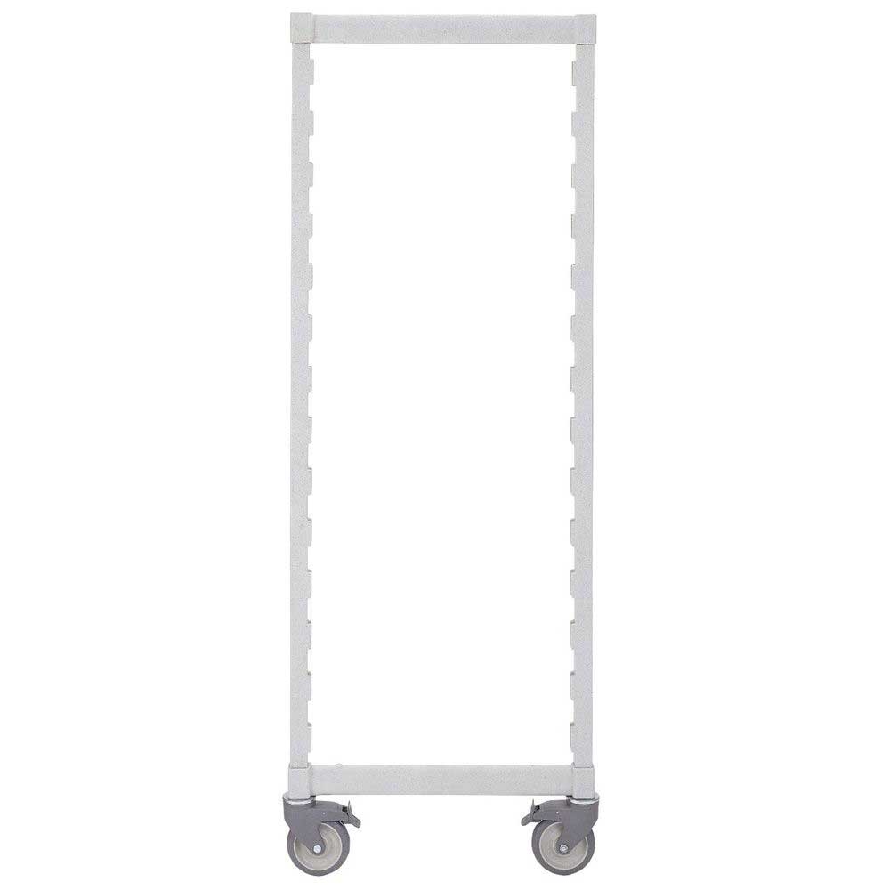 Cambro Camshelving Premium Speckled Gray Standard Mobile Post Kit, 21 x 59 inch
