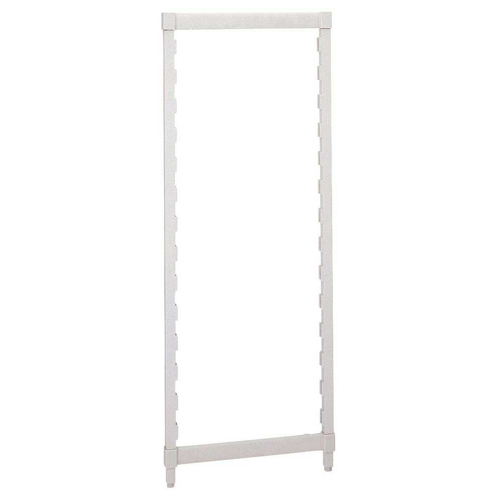 Cambro Camshelving Premium Speckled Gray Stationary Post Kit, 18 x 84 inch