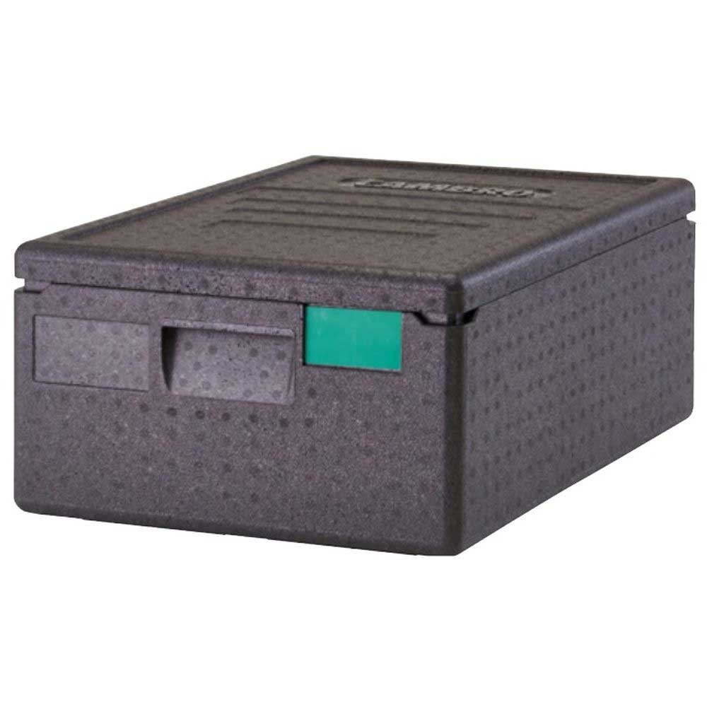 Cambro Cam GoBox Black Insulated Top Loading Food Pan Carrier, 23.6 x 15.7 x 8.5 inch