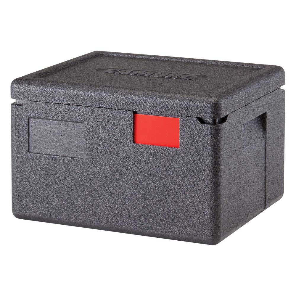 Cambro Cam GoBox Black Half Size Insulated Top Loading Food Pan Carrier, 15.4 x 13 x 10 inch