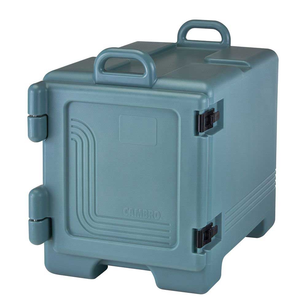 Cambro Insulated Front Loading Slate Blue Ultra Food Pan Camcarrier, 17 x 25 3/4 x 22 3/8 inch